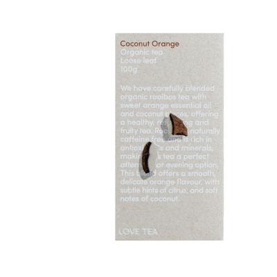 Love Tea Organic Coconut Orange Tea Loose Leaf 100g